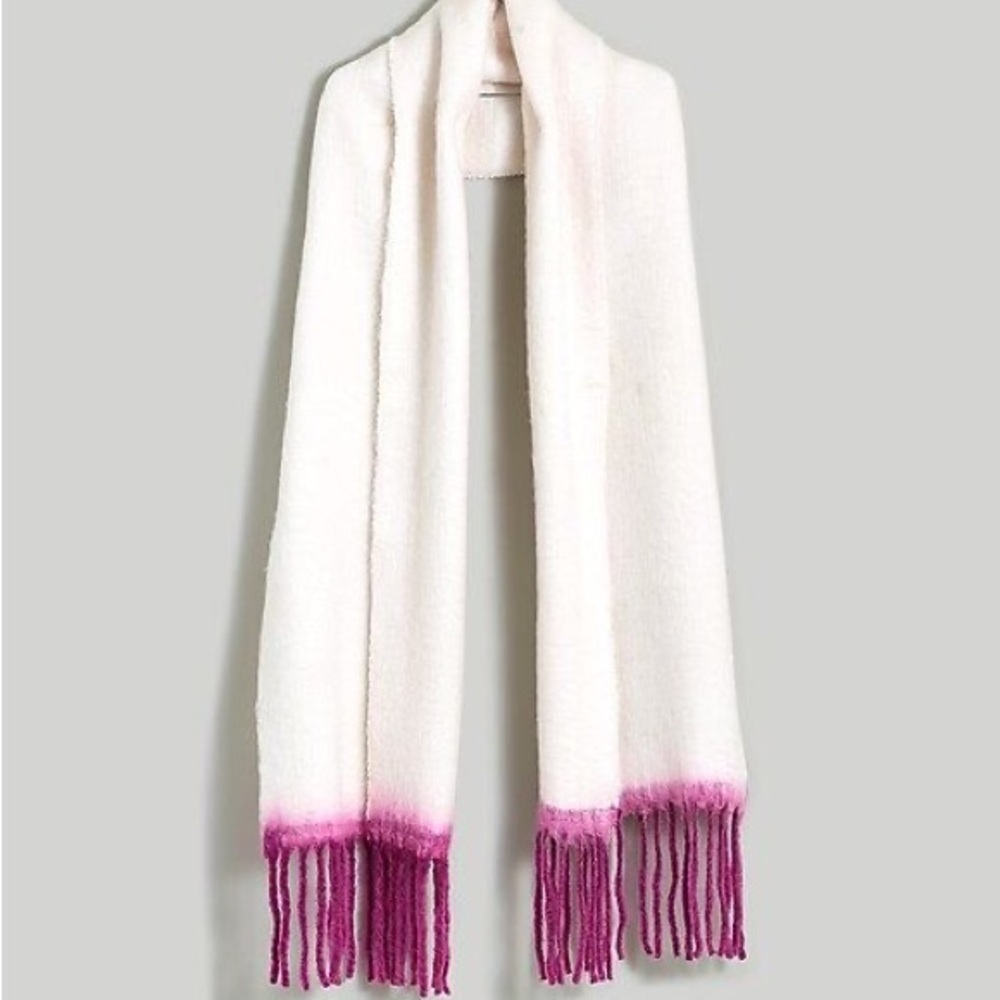 Madewell Contrast Fringe Scarf